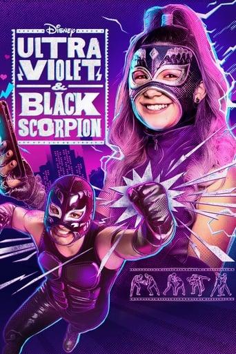 Ultra Violet & Black Scorpion Poster