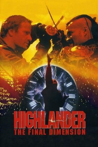 Highlander: The Final Dimension poster