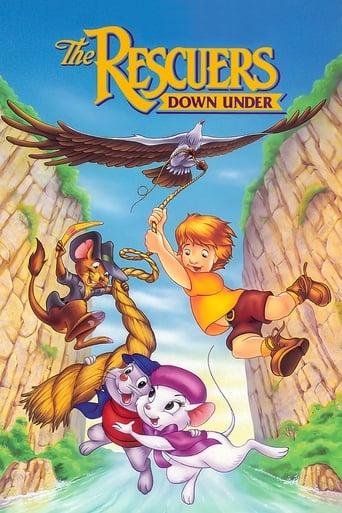 The Rescuers Down Under poster