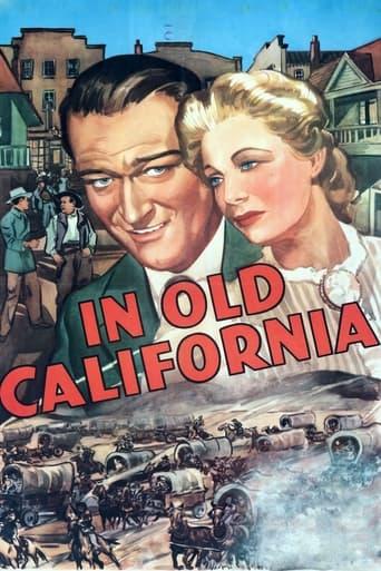 In Old California poster