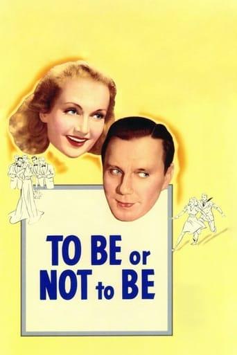 To Be or Not to Be poster