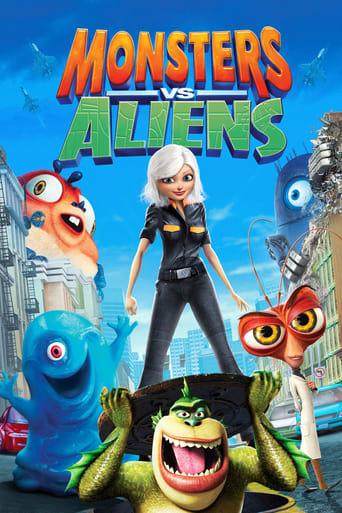 Monsters vs Aliens poster