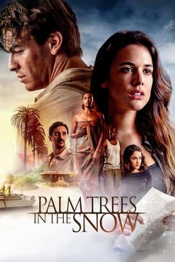 Palm Trees in the Snow poster